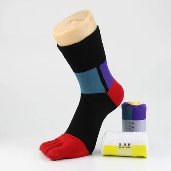 С носками, Антибактериальные Дышащие Компрессионные носки-платья С носками, Спортивные носки, Носки с пятью пальцами
