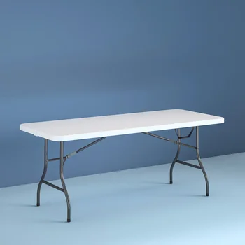 Раскладной столик Cosco на 8 футов, настольный столик, белый походный столик