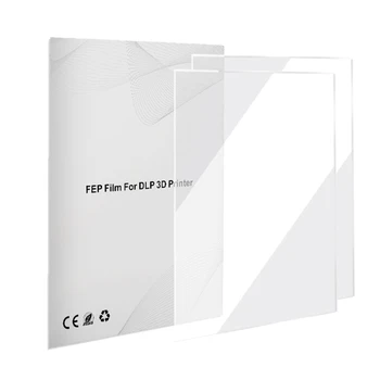 2 упаковки FEP-разделительной пленки 200x140 мм SLA/LCD FEP-пленка для 3D-принтеров из смолы толщиной 0,1 мм