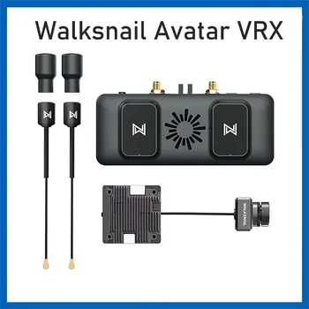 В наличии Walksnail Avatar VRX 1080P/60 кадров в секунду Дистанция 4 км с комплектом Avatar 1S/Avatar HD Micro Kit для радиоуправляемой модели FPV Freestyle Drone