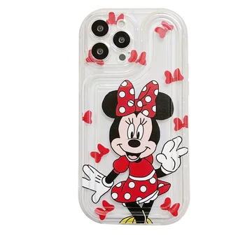 Чехол для телефона Disney Mickey Minnie Donald Duck для iPhone 14 13 12 iPhone 11 Pro Max, защитный чехол для предотвращения падения 