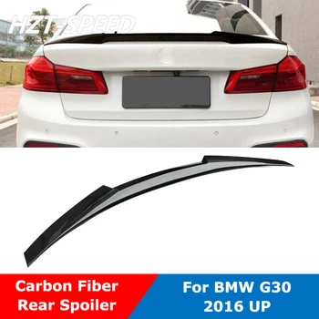Спойлер заднего крыла багажника в стиле M4 из углеродного волокна для BMW 5 серии G30 G38, обвес 2016 года