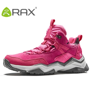 RAX/ Женские водонепроницаемые треккинговые ботинки для зимы, дышащие и противоскользящие, для треккинга на открытом воздухе, для профессиональных женщин
