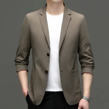 5052-2023 Мужской костюм весенний новый деловой профессиональный мужской пиджак повседневная корейская версия костюма