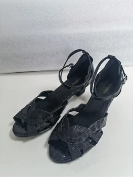 VUSUMOK/ Модные женские Босоножки на высоком каблуке с пряжкой на щиколотке, Женская летняя обувь на каблуке с открытым носком, черные