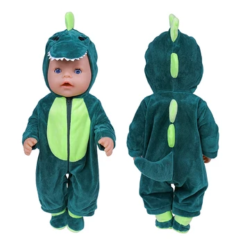 Кукольная одежда для 17-дюймовых кукол Baby Born, комбинезон 43-46 см, Одежда для куклы Реборн, Интерактивные игрушки для детей, подарки на фестиваль