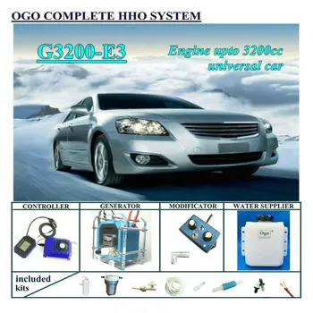 OGO Complete HHO system G3200-E3 Smart PWM MAP/MAF ДО 3200 куб. см