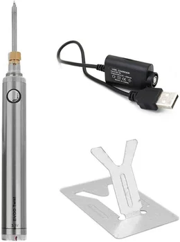 Паяльник 5 В 8 Вт USB Для Сварки, Беспроводная зарядка, Профессиональный инструмент для ремонта с регулируемой Температурой, Прочный безопасный Портативный Hea