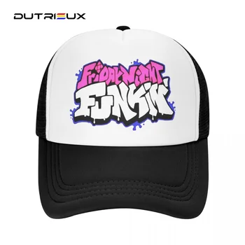 Бейсболка Funkin от Friday Night, модная брендовая женская бейсболка, Дышащая мужская женская летняя сетчатая кепка