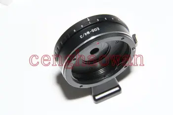 Переходное кольцо EF для объектива Micro M4/3 со встроенной диафрагмой со штативом для камеры G3 GH1 gh4 GF1 GF3 gf5 E-PL3 EPL5 EM5 EM1 EM10