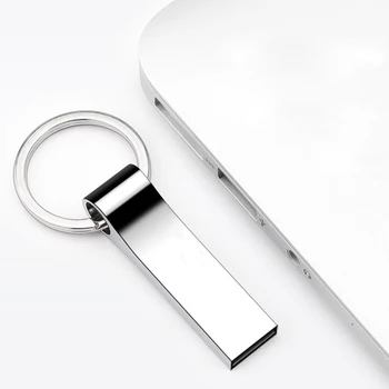 Флэш-накопитель 2 ТБ USB-Накопитель Металлические USB-Флешки Memory Stick 2 ТБ Флэш-накопитель с Брелоком Wateproof USB Stick 3.0 USB Storage