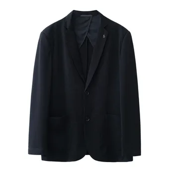5707-2023 Осенне-зимний новый продукт, мужской костюм в деловом стиле, повседневная простая куртка в сетку, мужская верхняя куртка в западном стиле