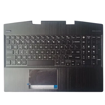 Новая RGB клавиатура US Для HP OMEN 15-DH 15-DH000 TPN-C143 С Подставкой для рук, Верхней крышкой, Цветной Подсветкой