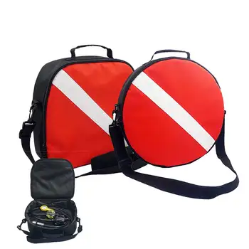 Регулятор для дайвинга из ткани Оксфорд, сумка для переноски со сливным отверстием, застежка-молния, Защитный чехол, Уличное оборудование Квадратного сечения