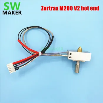 Zortrax M200 V2 горячий конец с нагревателем картриджа + комплект сопел для термопары для 3D-принтера