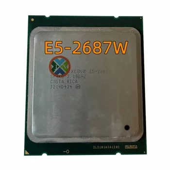 Подержанный процессор E5 2687W Xeon E5-2687W E5 2687W 3,10 ГГц 8-Ядерный 20M DDR3 1600 МГц FCLGA2011 TPD 150W Бесплатная доставка