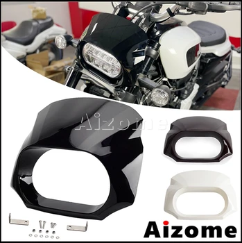 ABS Пластиковая Мотоциклетная Крышка Обтекателя Для Harley Sportster S 1250 RH1250S Переднее Лобовое Стекло Фары Маска Рамка Капот 2021 2022
