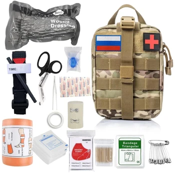 Аптечка первой помощи для экстренного выживания, Военно-Тактическая сумка для администратора, Сумка EMT Bug Out, Походное снаряжение, Тактический Molle для Травматологов