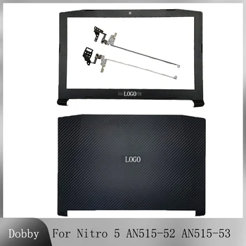 Задняя крышка ЖК-дисплея для ноутбука Acer Nitro 5 AN515-52 AN515-53 AN515-51 AN515-42 AN515-41 N17C1 Передняя панель экрана/ЖК-петли Черный