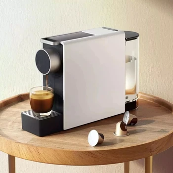Мини-капсульная кафе-машина S1201 220 В, Настольная Электрическая Кофемашина для приготовления кофе под давлением 19 бар, Эспрессо-машина Емкостью 620 мл
