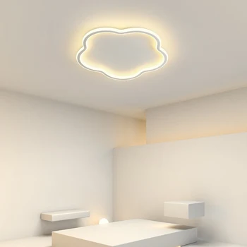 Современный светодиодный потолочный светильник для детской комнаты, спальня, гостиная, ультратонкий потолочный светильник, потолочная люстра для защиты глаз в квартире