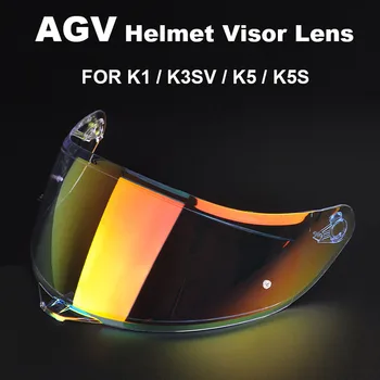 Защитный козырек шлема K1 для AGV K3SV K1 K5 K5S Высокопрочный Солнцезащитный крем Capacete Защита лобового стекла от Ультрафиолета