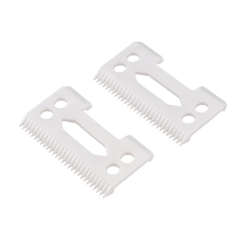Новое 2шт 28 Зубьев Циркониевой керамической машинки для стрижки волос Wahl Senior Clipper
