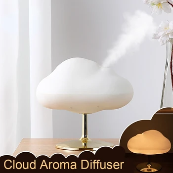 Увлажнитель воздуха Cloud Для Ароматерапии, диффузор с ароматическими эфирными маслами, Теплые цвета, режим ночного освещения
