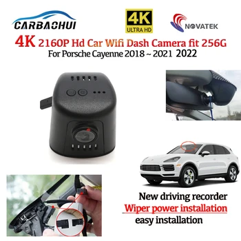 Автомобильный видеорегистратор 4K HD Видеорегистратор Dash Cam Камера для Porsche 911 (992) Panamera (971) Cayenne (9YA/9Y0/9Y3) Taycan с 2017 по 2023 год