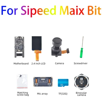 Для Sipeed Maix Плата для разработки битного комплекта с 2,4-дюймовым экраном/Камерой/микрофонной решеткой/Бинокулярной камерой/TF-картой