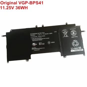 11,25 V 36WH VGP-BPS41 Оригинальный Аккумулятор для ноутбука Sony Vaio Flip13 SVF13N SVF13N13CXB SVF13NA1UL SVF13N18SCB SVF13N25CG 3 ячейки