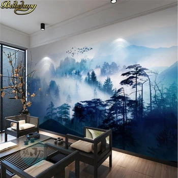 beibehang обои Чернильная живопись фотообои обои для стен 3 d обои для гостиной ТВ фон наклейки