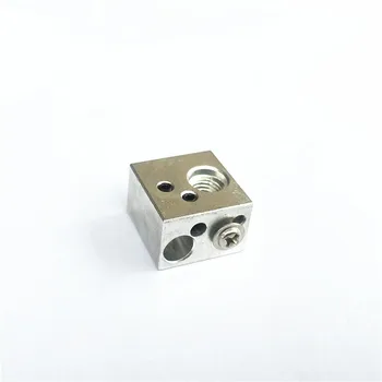1 шт. Дубликатор деталей 3D-принтера Wanhao 9 D9/PLUS MK2 Нагревательный алюминиевый блок, обновленный нагревательный блок MK10