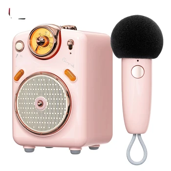Оригинальный Портативный динамик Divoom Fairy-OK BT с микрофоном, функцией караоке с изменением голоса, FM-радио, TF-карта
