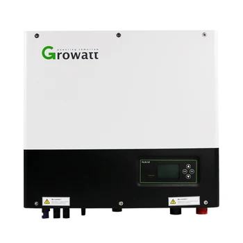 автономный солнечный инвертор мощностью 10 кВт, 110 В, встроенный контроллер заряда 80A MPPT, гибридный инвертор Growatt