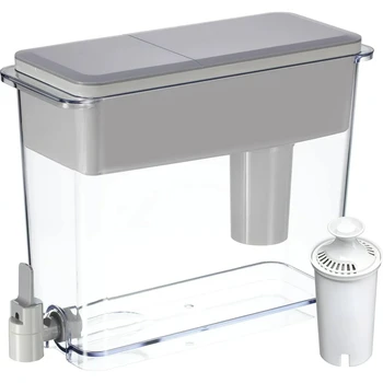 Дозатор серого фильтра для воды на 27 чашек