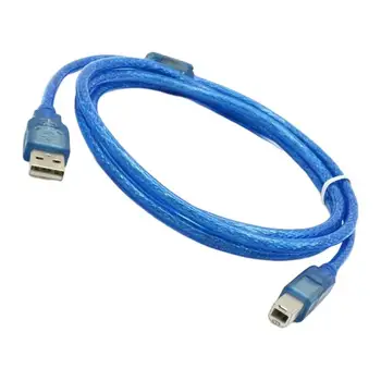 USB-кабель для принтера USB 2.0 Тип A-B USB-кабель Высокоскоростной Шнур для принтера Для принтеров и сканеров с портами USB B 2.0