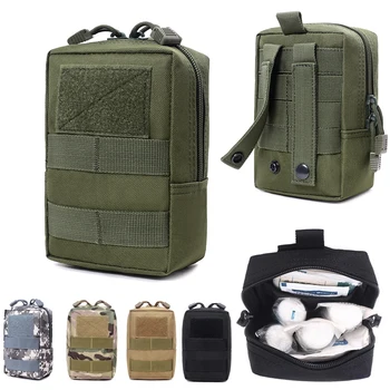 Тактический медицинский чехол, Армейская поясная сумка для страйкбола, Уличный боевой жилет, сумки для аксессуаров, Походная поясная сумка EDC