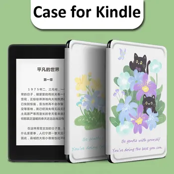 Для Amazon Kindle Paperwhite 2021 Силиконовый Мягкий чехол Игривый Котенок для Kindle 658 J9G69R Заменить Оболочку для Paperwhite 5 4 Para