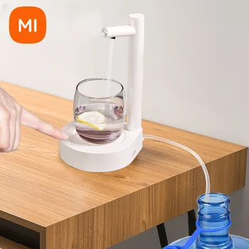 Электрический Водяной насос Xiaomi Галлонный Перезаряжаемый Диспенсер Для Воды Умный Автоматический Настольный Питьевой Фонтанчик