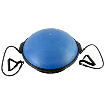 Купольный тренажер для балансировки 55 см с нескользящей основой для тренировки баланса, наращивания силы и кардиотренировок дома, в тренажерных залах и на