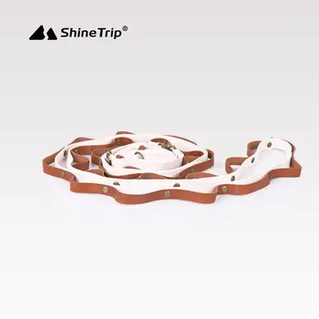 ShineTrip Уличная палатка для кемпинга кожаная подвесная веревка для сушки одежды подвесная веревка для кемпинга многофункциональная подвесная веревка для пикника