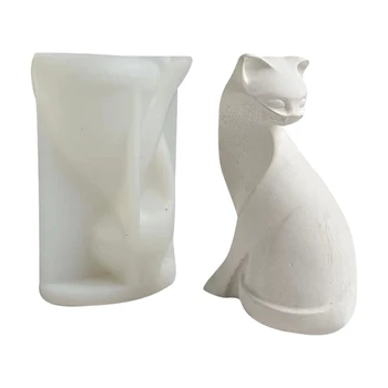 Инструменты для свечей своими руками, силиконовый материал с антипригарным покрытием в форме кошки для свечей своими руками
